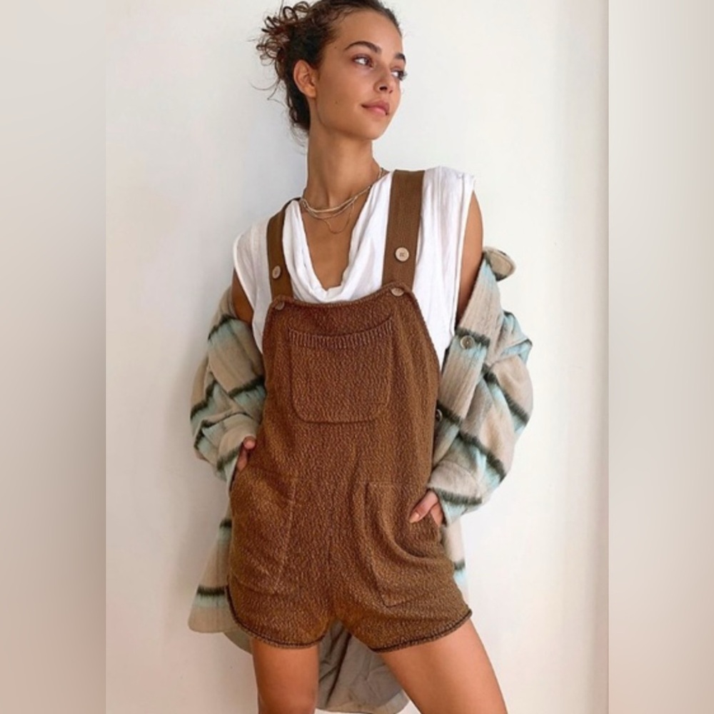 FP BEACH BY FREE PEOPLE Over It Short One Piece Women's Size XS NWOT
